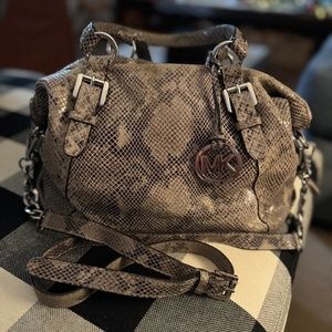 Michael Kors Snakeskin Tote